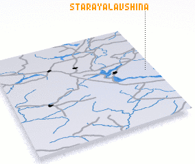 3d view of Staraya Lavshina