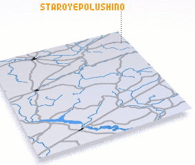 3d view of Staroye Polushino