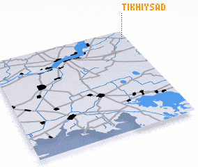 3d view of Tikhiy Sad