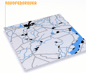 3d view of Novo-Fëdorovka