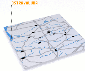 3d view of Ostraya Luka