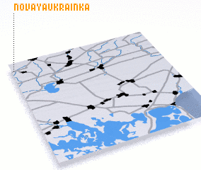 3d view of Novaya Ukrainka