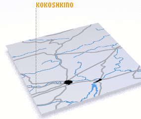 3d view of Kokoshkino