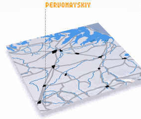 3d view of Pervomayskiy