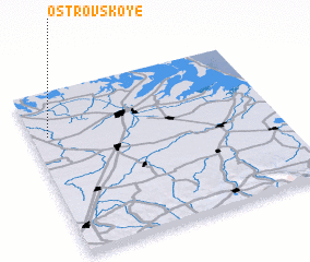 3d view of Ostrovskoye