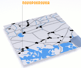 3d view of Novopokrovka