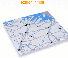 3d view of Dzhaga-Mamysh