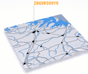 3d view of Zagorskoye