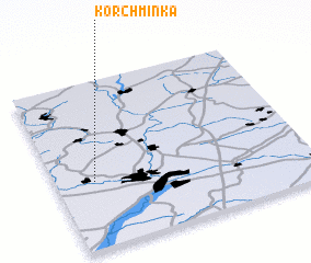 3d view of Korchminka