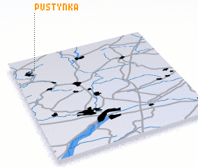 3d view of Pustynka