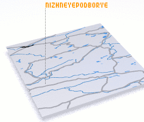 3d view of Nizhneye Podbor\