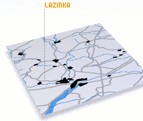 3d view of Lazinka