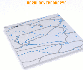 3d view of Verkhneye Podbor\