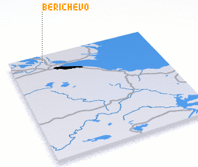 3d view of Berichëvo