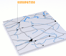 3d view of Konopatino