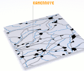 3d view of Kamennoye
