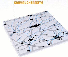 3d view of Krivoruchenskiye