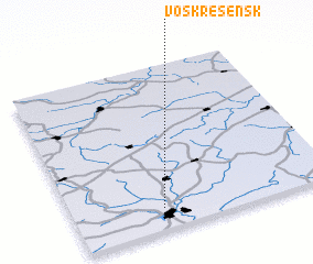 3d view of Voskresensk