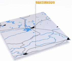 3d view of Maksimkovo