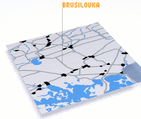 3d view of Brusilovka