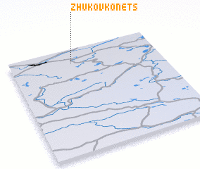 3d view of Zhukov Konets