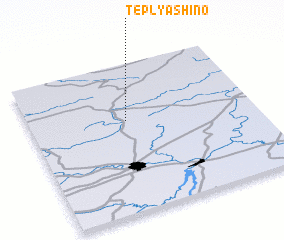 3d view of Teplyashino