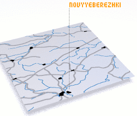3d view of Novyye Berezhki