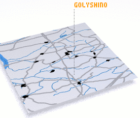 3d view of Golyshino