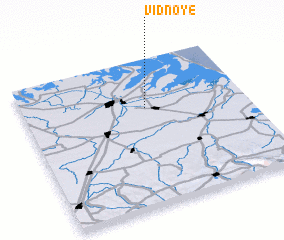 3d view of Vidnoye