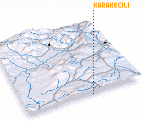 3d view of Karakeçili