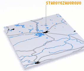 3d view of Staroye Zavorovo