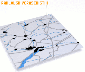 3d view of Pavlovskiye Raschistki