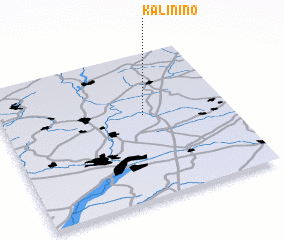 3d view of Kalinino