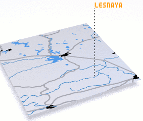3d view of Lesnaya