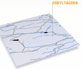 3d view of Kobyl\