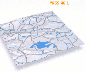 3d view of Yassıağıl