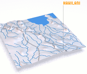 3d view of Hawilani