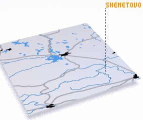 3d view of Shemëtovo