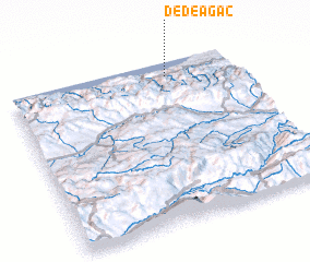 3d view of Dedeağaç