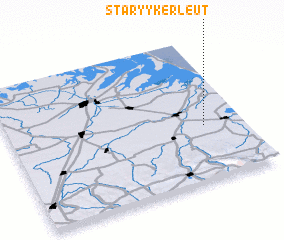 3d view of Staryy Kerleut