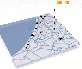 3d view of Lakhish