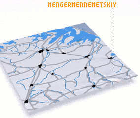 3d view of Mengermen-Nemetskiy