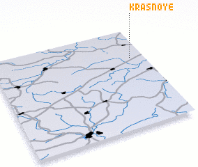 3d view of Krasnoye