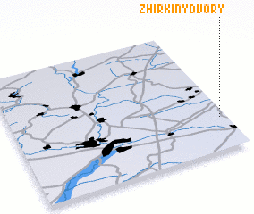 3d view of Zhirkiny Dvory