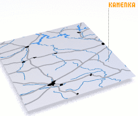 3d view of Kamenka