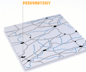 3d view of Pervomayskiy