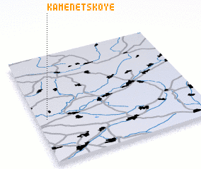 3d view of Kamenetskoye