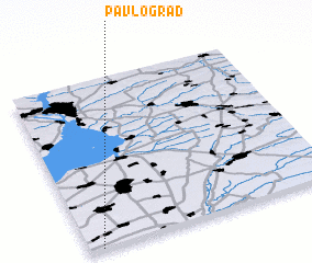 3d view of Pavlograd