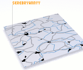 3d view of Serebryannyy