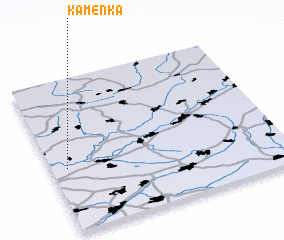 3d view of Kamenka